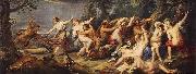 RUBENS, Pieter Pauwel Diana and her Nymphs Surprised by the Fauns oil painting picture wholesale